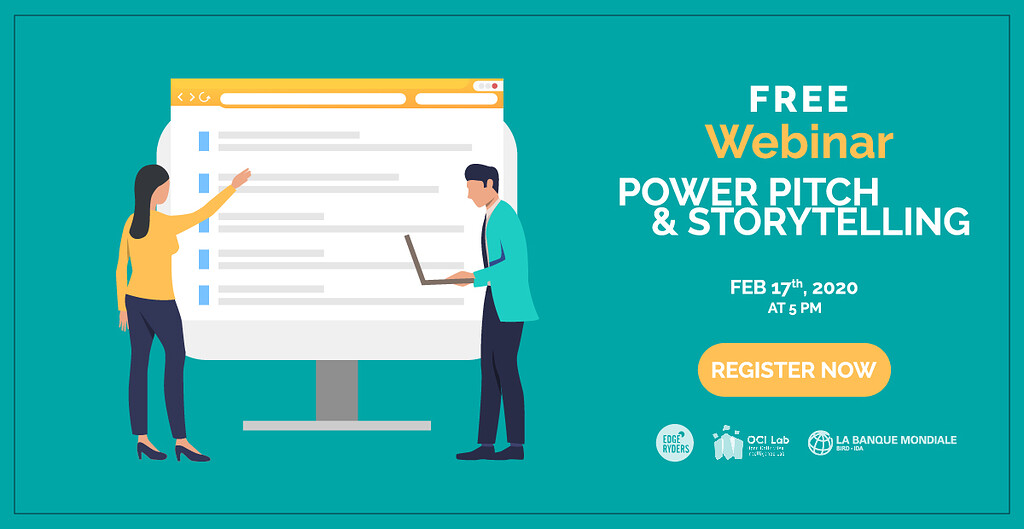 Third inar Power Pitch & Story Telling OCI Lab Topics Edgeryders